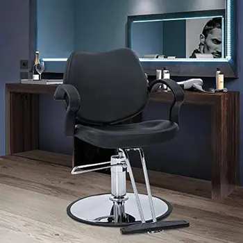 360 градусов Поворотный парикмахерский салон Стайлинг Регулируемый гидравлический шампунь для красоты Парикмахерское кресло для мужчин
