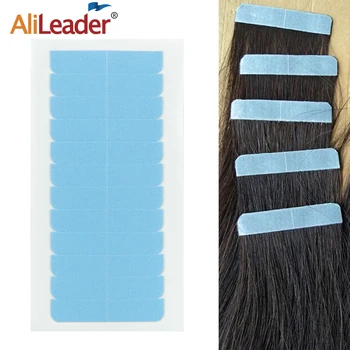 5 листов 60 штук лента для наращивания волос вкладки двусторонняя сменная лента клейкая лента для наращивания волос парики