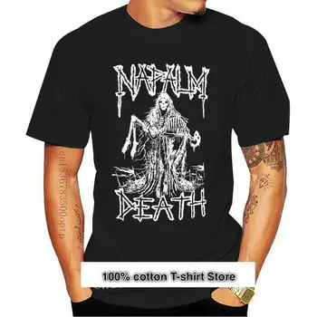 Camiseta de Metal con esqueleto de la banda de la muerte de NAPALM, camiseta auténtica, S-2XL, 2021