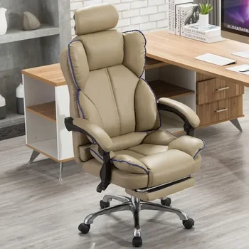 HOOKI Официальное новое компьютерное кресло Стул для домашнего офиса Удобное кресло с высокой спинкой и наклоном Якорный стул Ленивый руководитель
