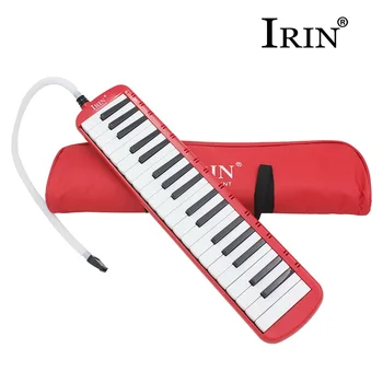 IRIN 37 клавиш Melodica ABS Color Melodica с футляром Профессиональный клавишный инструмент Melodica для домашнего обучения Начинающие