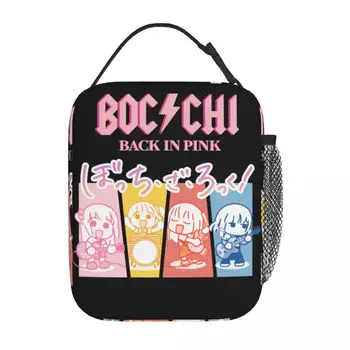 Kessoku Band Аниме Термоизолированные сумки для ланча Bocchi The Rock Hitori Goto Bocchi Rock! Коробка для холодильника для обеда Thermal