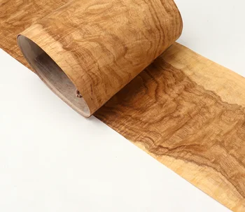 L: 2,5 метра Ширина: 240 мм T: 0,25 мм Африканский сандаловый шпон натурального дерева Деревянные изделия шпон Украшение домашней мебели