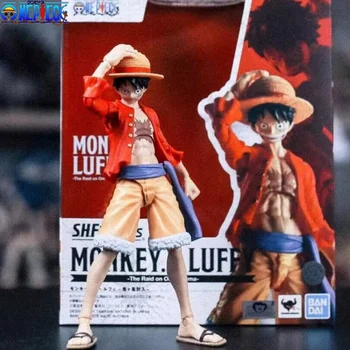 One Piece В наличии Bandai S.H.Figuarts Monkey D. Luffy Вторжение Онигасимы SHF Фигурка Коллекционная игрушка Подарок на день рождения