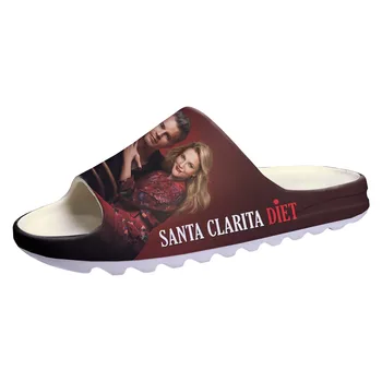 Santa Clarita Diet Soft Sole Sllipers Домашние сабо Индивидуальные Step On Water Shoes Мужские Женщины Подросток Шаг в сандалиях