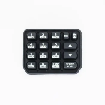  Walkie Talkie Пластиковая резиновая клавиатура клавиатуры для icom IC-V80 Двусторонние радиостанции