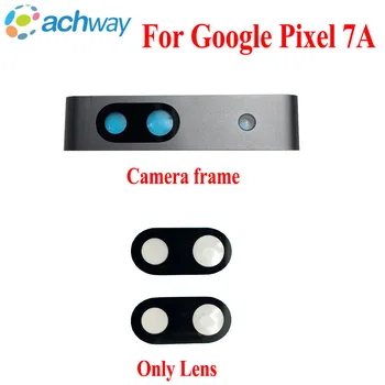 Для Google Pixel 7A Стекло задней рамки задней камеры Заменить стекло объектива GWKK3 GHL1X Новое для Google Pixel 7A Объектив задней камеры