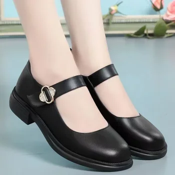 Женская мода Сладкие Высококачественные черные туфли-лодочки для вечеринок Леди Классические белые туфли Zapato Tacon Alto