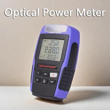 Измеритель оптоволоконной мощности MINI со светодиодной подсветкой OPM Портативный тестер оптоволоконного кабеля -70+6 дБм или -50+26 дБм