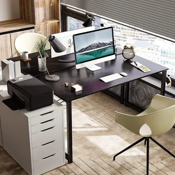 Компьютерный стол Бесплатная доставка Домашние столы в современном минималистском стиле Компьютерные столы для студентов для изучения игровой офисной мебели