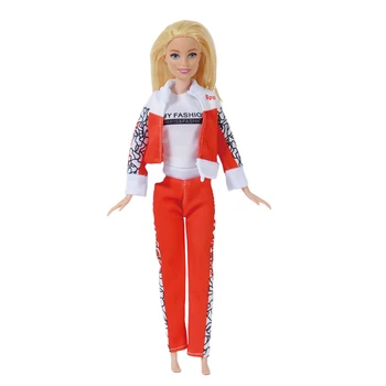 Модный спортивный комплект экипировки для 30 см BJD Barbie Blyth 1/6 MH CD FR SD Kurhn Doll Одежда Девушка Фигурка Игрушка Аксессуары