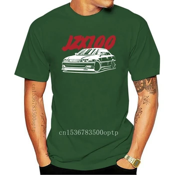 Мужская одежда Новая мужская футболка Chaser JZX100 Унисекс Футболка Женская футболка Футболка Топ