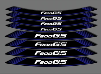 Наклейка на мотоцикл, полоса, логотип, украшение шины, внутренний край, отражение, наклейка на колесо для BMW F800GS