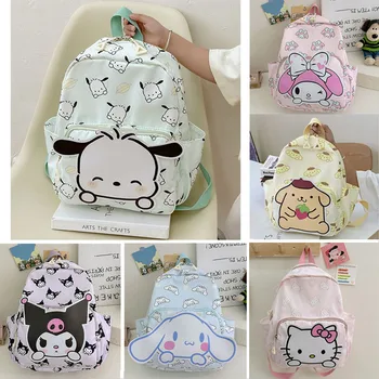 Новый мультяшный детский рюкзак Sanrio Cinnamoroll My Melody Pochacco Рюкзак Outgoing Ultra Light Breathable Backpack