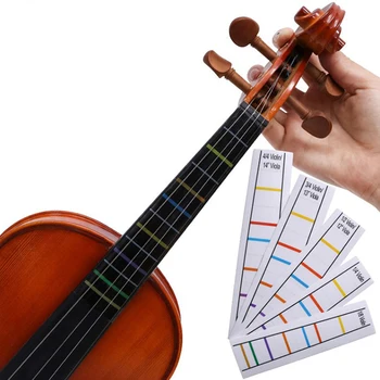  Одна наклейка на гриф 4/4-1/8 наклейка на высоту звука скрипки без клея наклейка