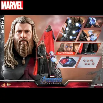 Оригинальные горячие игрушки Marvel Avengers: Endgame Avg4 Thor Odinson 8.0 1/6 Аниме Коллекция фигурок Модель Игрушки Подарок на день рождения