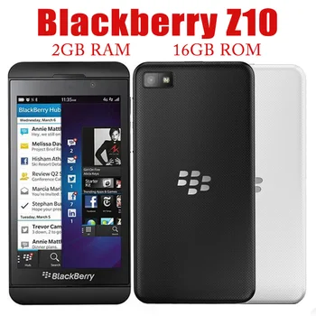 Оригинальный разблокированный BlackBerry Z10 Сотовый телефон 2 ГБ ОЗУ 16 ГБ ПЗУ Мобильная 8-мегапиксельная камера Смартфон Bluetooth Сенсорный экран BlackBerry OS