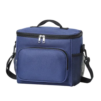 Портативная портативная изолированная сумка для обеда Oxford Cloth Fabric Easy To Carry Lunch Bag для автомобильных путешествий, работы, пикника