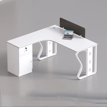 Роскошный представительский офисный стол Профессиональный деревянный современный минималистичный рабочий стол для хранения Набор столов Scrivania Tavolo Room Furniture