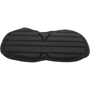 Удобная мягкая подушка сиденья каяка Легкая подушка для гребли для каяка Каноэ Рыбацкая лодка (черный)