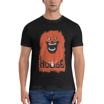 Хлопковая футболка мужская Дом (хаусу) - Logo Essential T-Shirt симпатичная одежда мужская одежда мужская одежда пустые футболки брендовые футболки